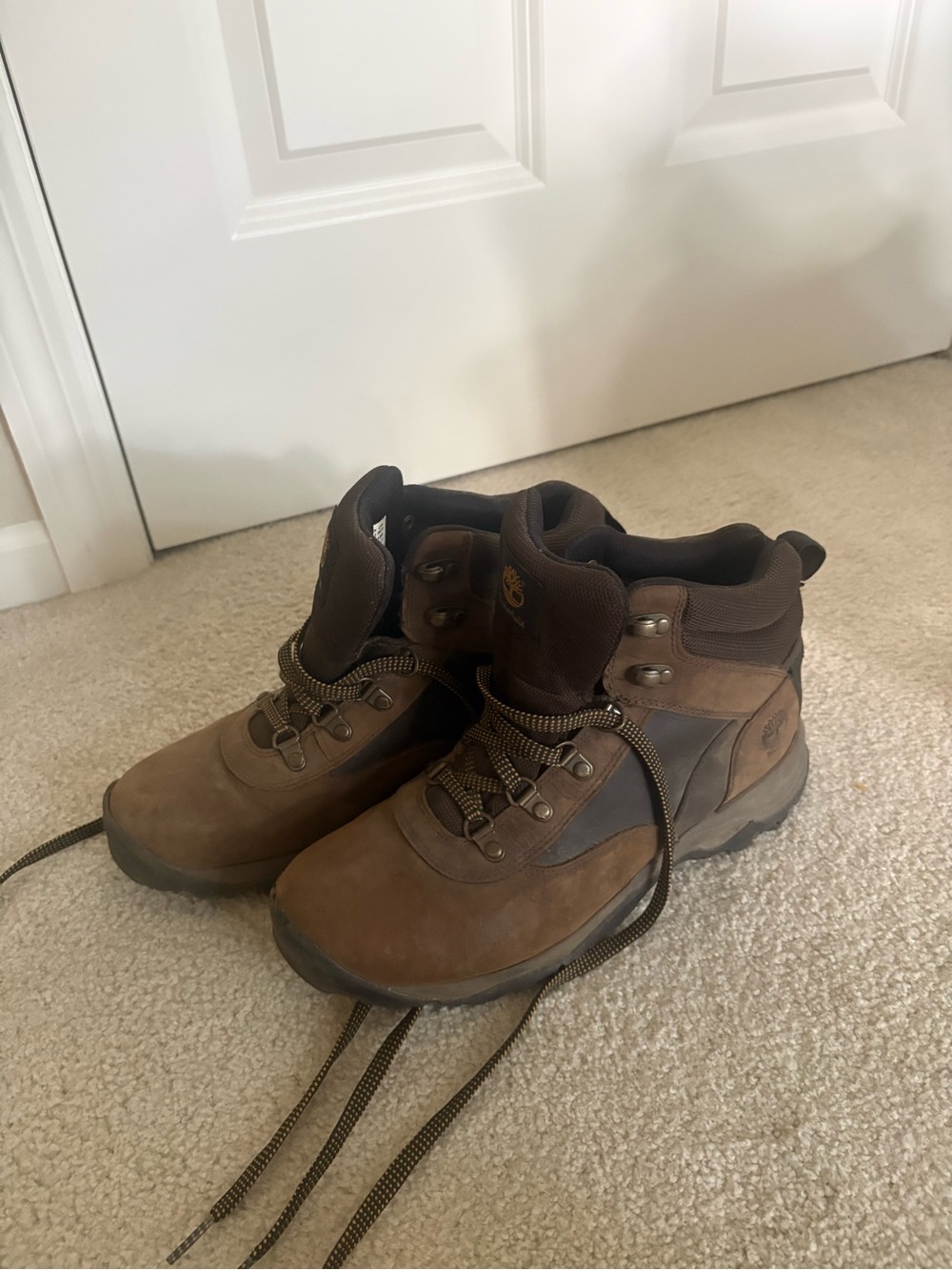 Timberland Women’s Brown Leather Hiking Boots
